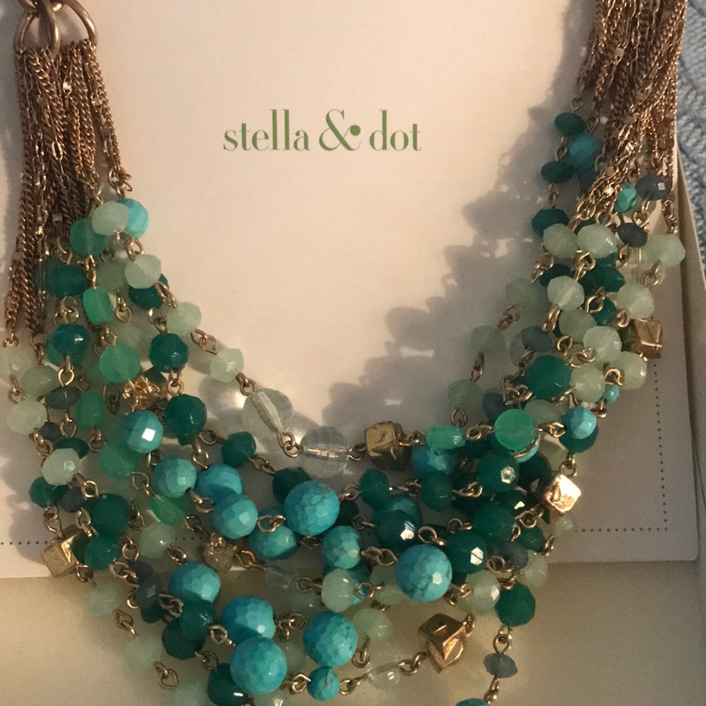 NIB Stella & Dot Maldives Necklace.
